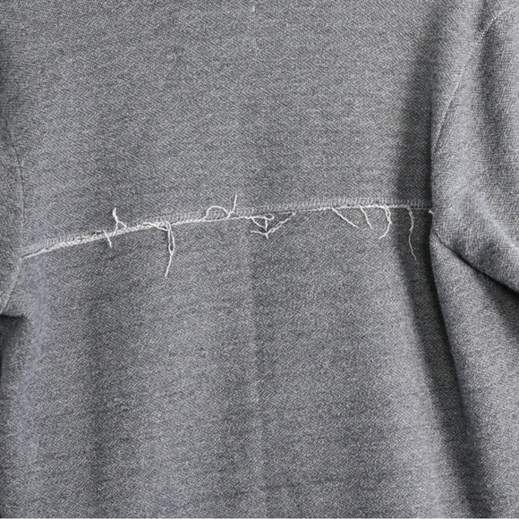 JACK BB Dakota open knit cardigan distressed loose fit lagenlook layering cozy m - Picture 4 of 6